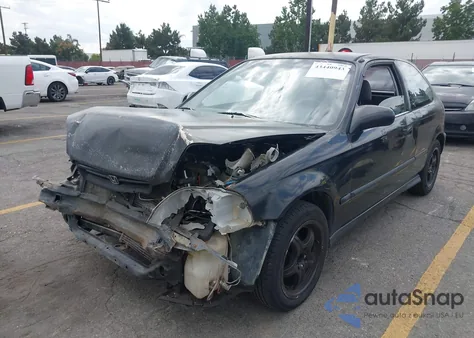 1996 Honda Civic Dx z USA, uszkodzony, nr VIN 2HGEJ6448TH124456